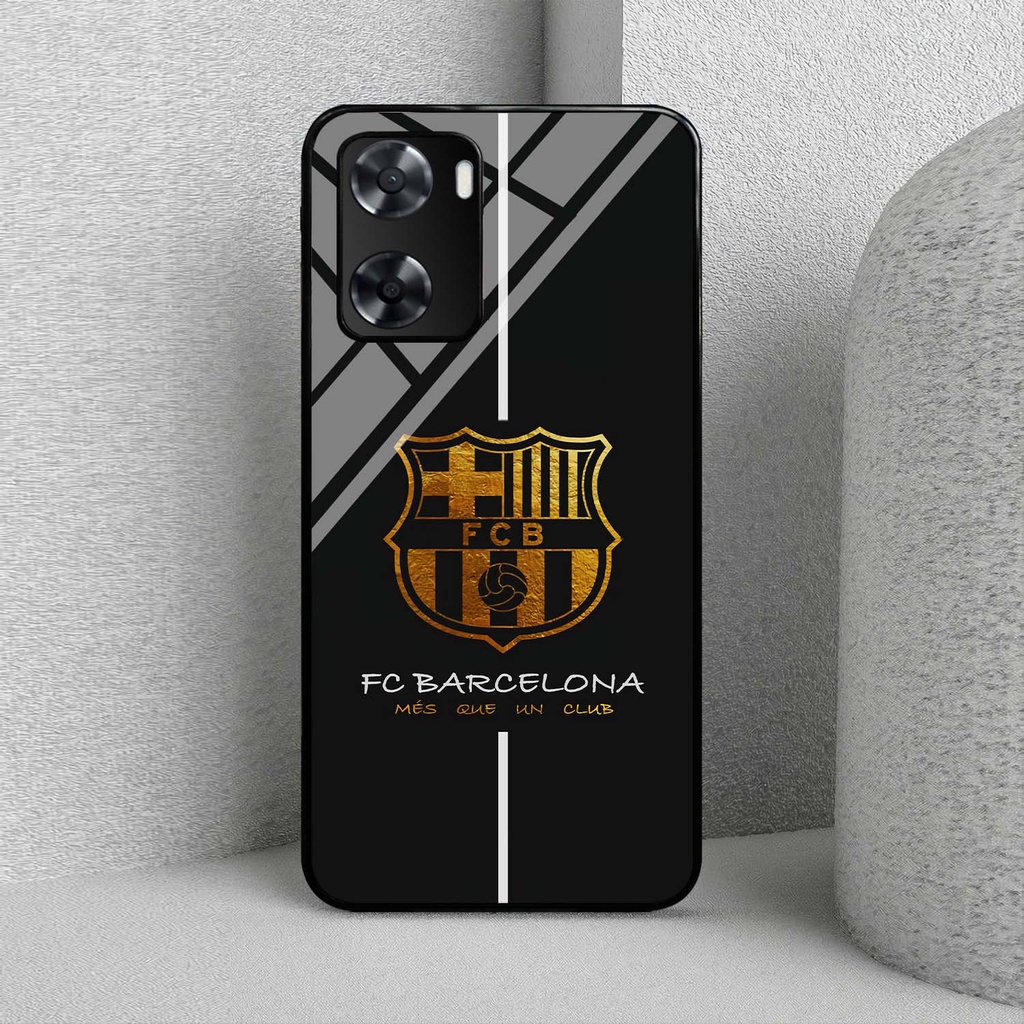 (SV10) Case Kilau Oppo  A57 2022 New | Casing Hp Oppo | Pelindung Smartphone | Motif Fc BOLA