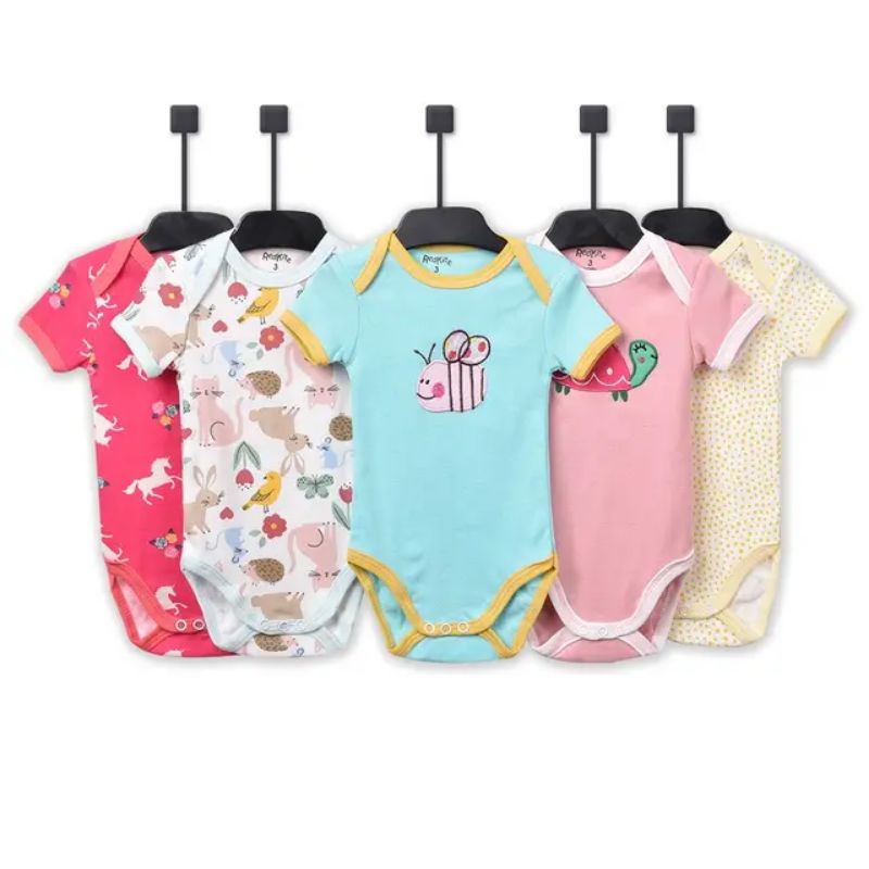 Carter Jumper Bayi Perempuan Lengan Pendek isi 5 Pcs P019