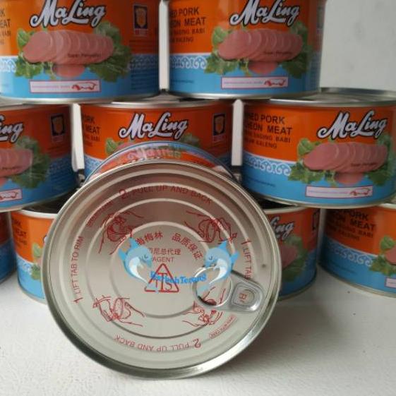 

➤ Ma ling Daging Babi 397gr / Canned Pork / MaLing / Luncheon Meat / Maling ➢