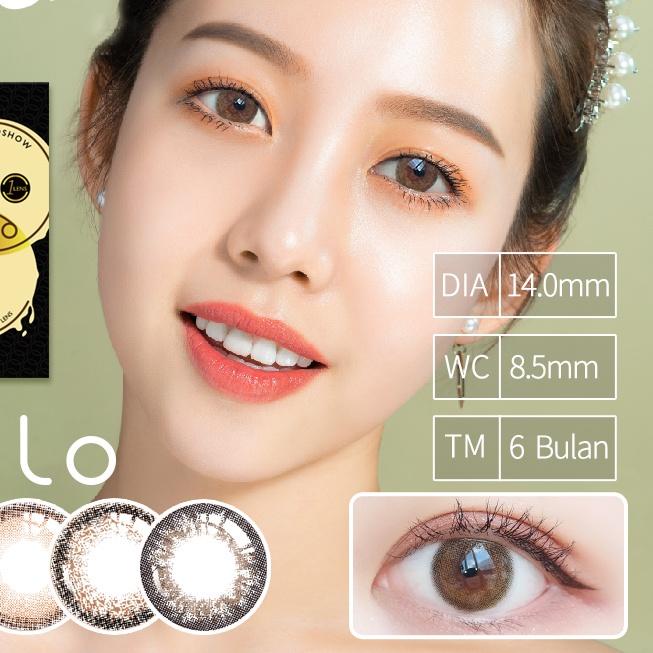 ✥ ✔️100% ORI SAYOSHOW OLLO Sepasang Softlens Brown Minus 14 mm ( NORMAL S/D-8.00) Contact Lens Sofle