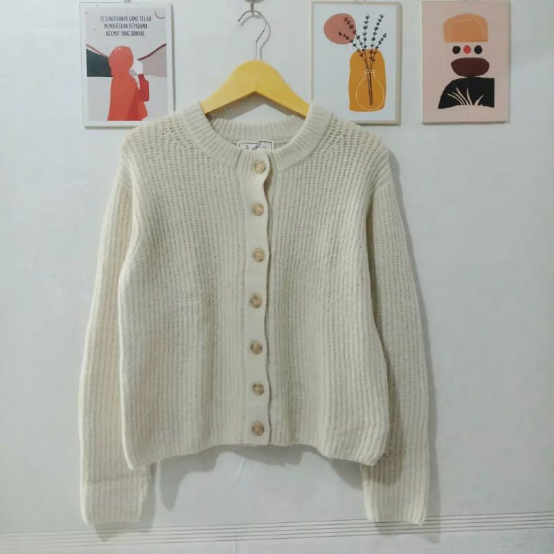 Rope Picnic Knit Cardigan Rajut