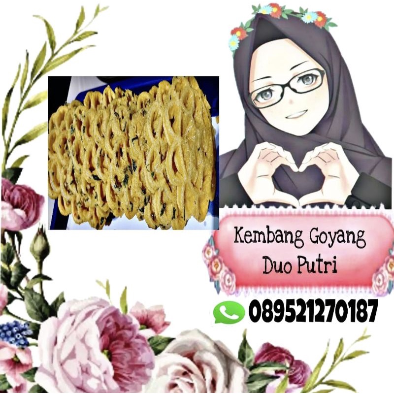 

Kue kembang goyang asli Padang pasaman barat