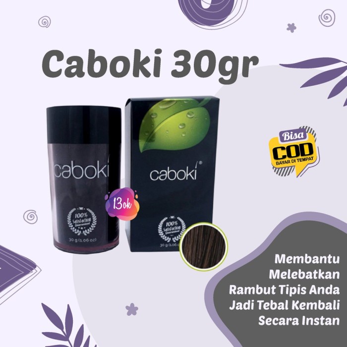 ✿ BISA COD✿ Caboki 30gr Hair Building Fiber Original - Refill Caboki