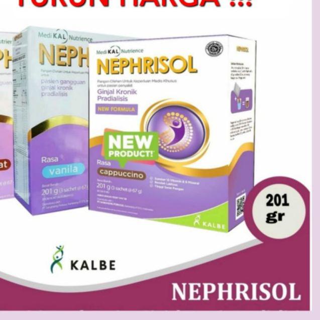 

♨ NEPHRISOL 201GR REGULER VANILA COKLAT CAPPUCCINO ♣