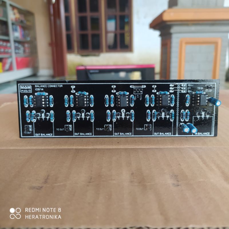 Kit Input Output Balance High Grade Komponen Dipasangkan Crossover 2/3/4 Way