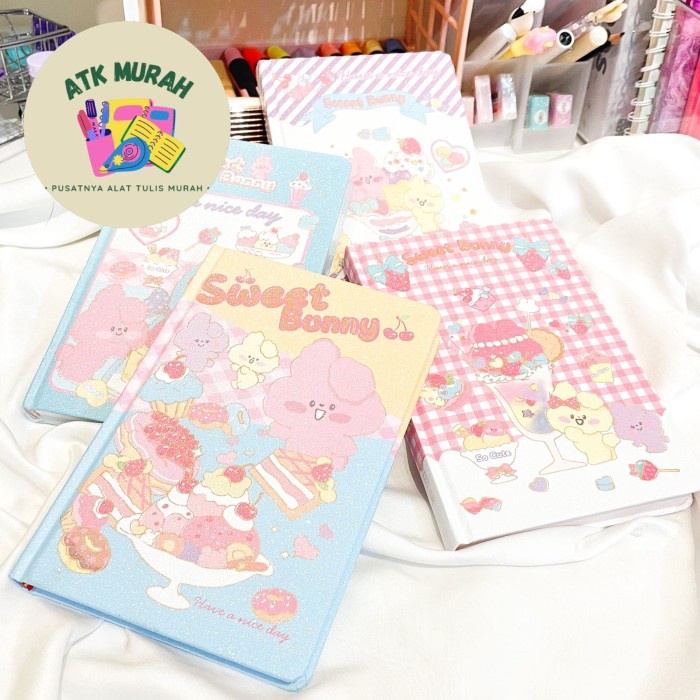 

Terlaris Buku Diary A5 Sweet Bunny Kertas Full Color Bergambar Setiap Halaman N