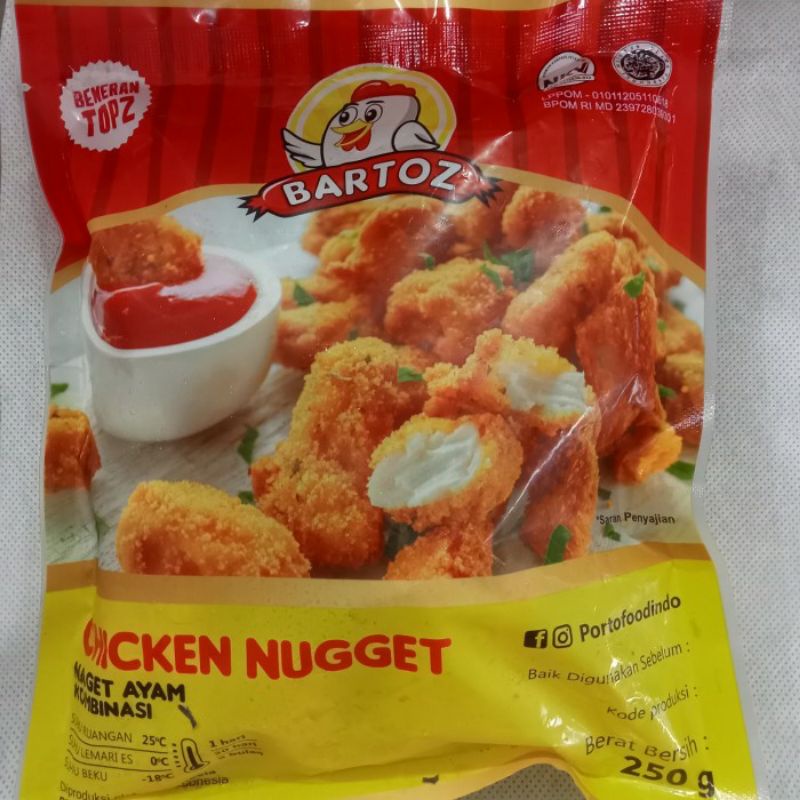 

Nuget bartos 250 gram