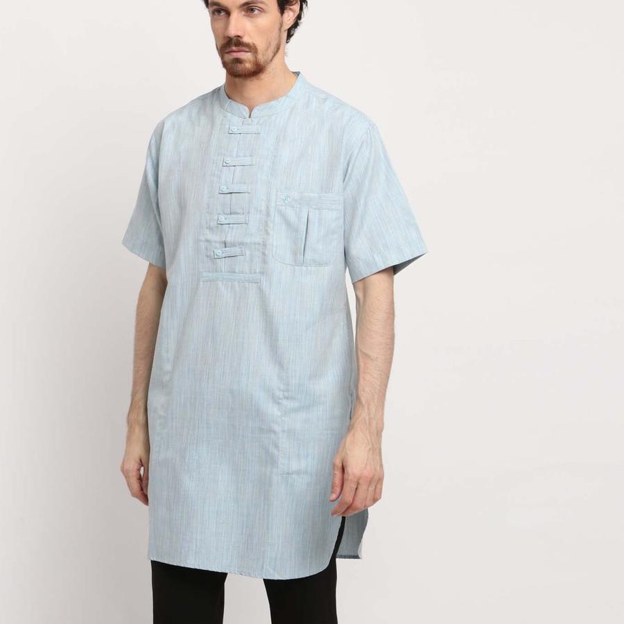 ❀ Hisyam Koko Kurta Pria Pendek  338 ➽