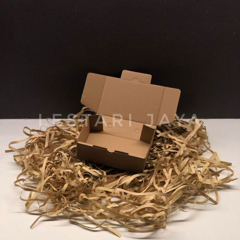 Box Kardus E-Flute Coklat Untuk Packaging Olshop Sovenir Baju Kotak Kado Hampers Snack 15x10x5 CM