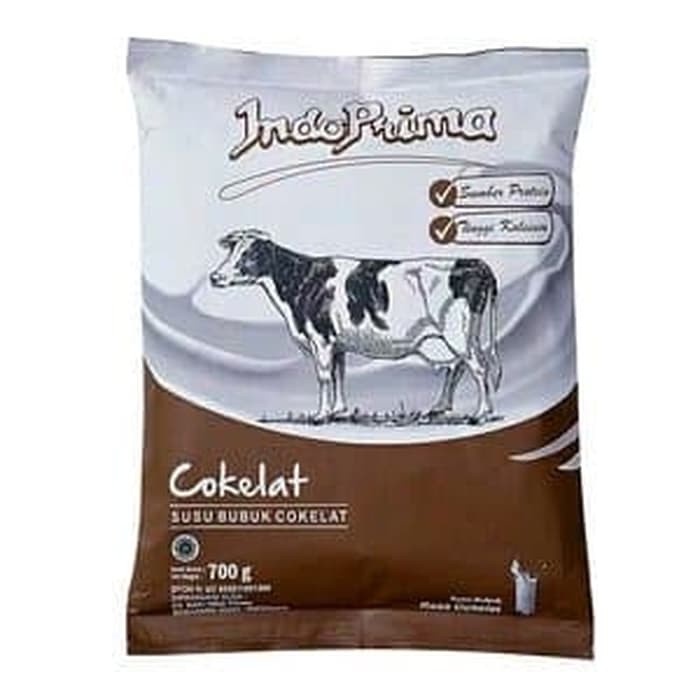 

[ COD ] Susu Bubuk Fullcream/coklat/skim indoprima 700gr - coklat