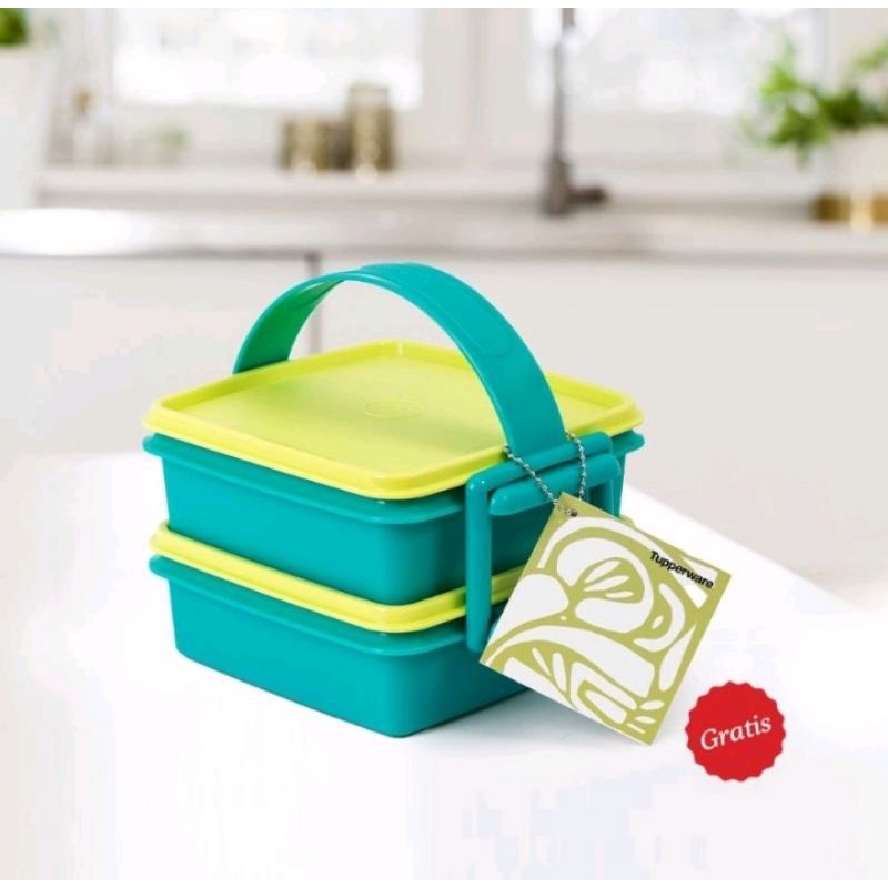 rantang carry all set tupperware rantang 2susun