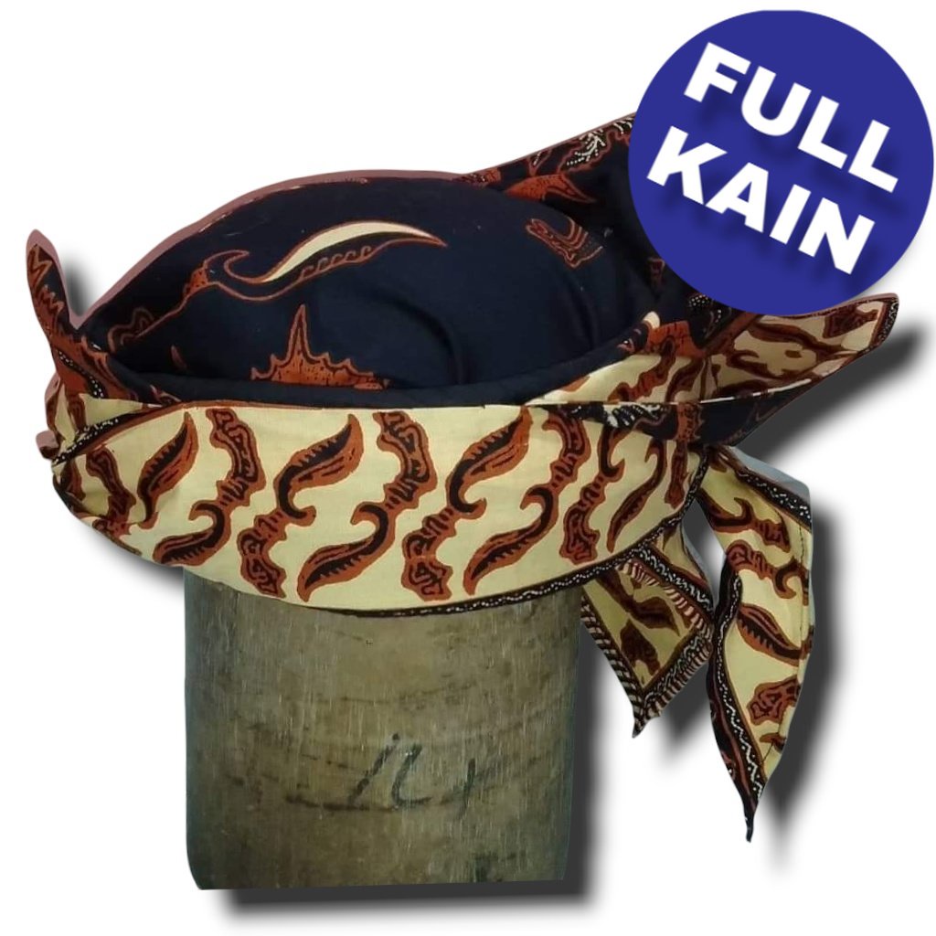 iket merak ngibing FULL KAIN praktis - iket sunda bendo totopong udeng iket sunda susun merak ngibin