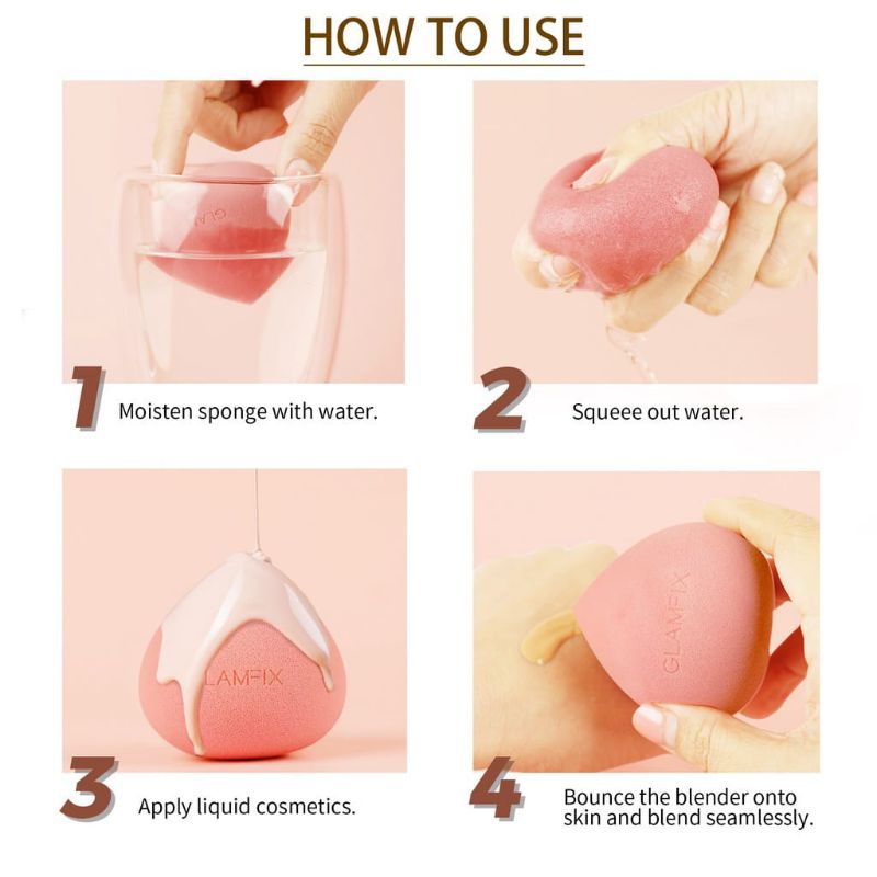 GLAMFIX Blossom Beauty Sponge