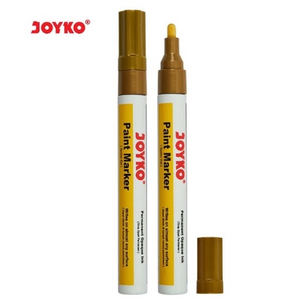 

TERLARIS/Paint Marker Spidol Cat Permanen Joyko PTM-43 / SPIDOL BAN, BATU, KACA, LOGAM