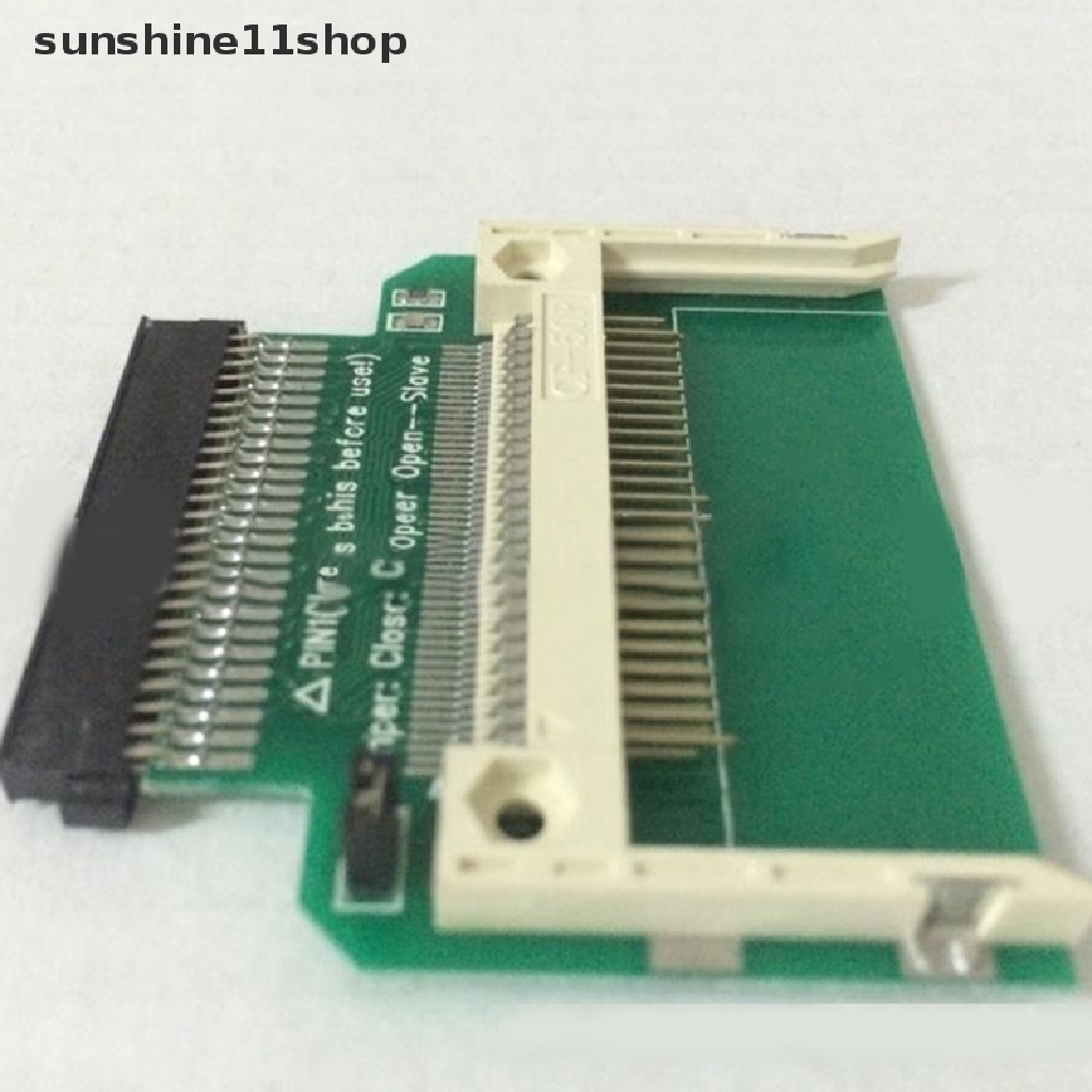 Sho CF Card To 1.8 &quot;IDE 50pin Converter Adapter CF Card Hardisk Adaptor Kartu Riser Tahan Lama N