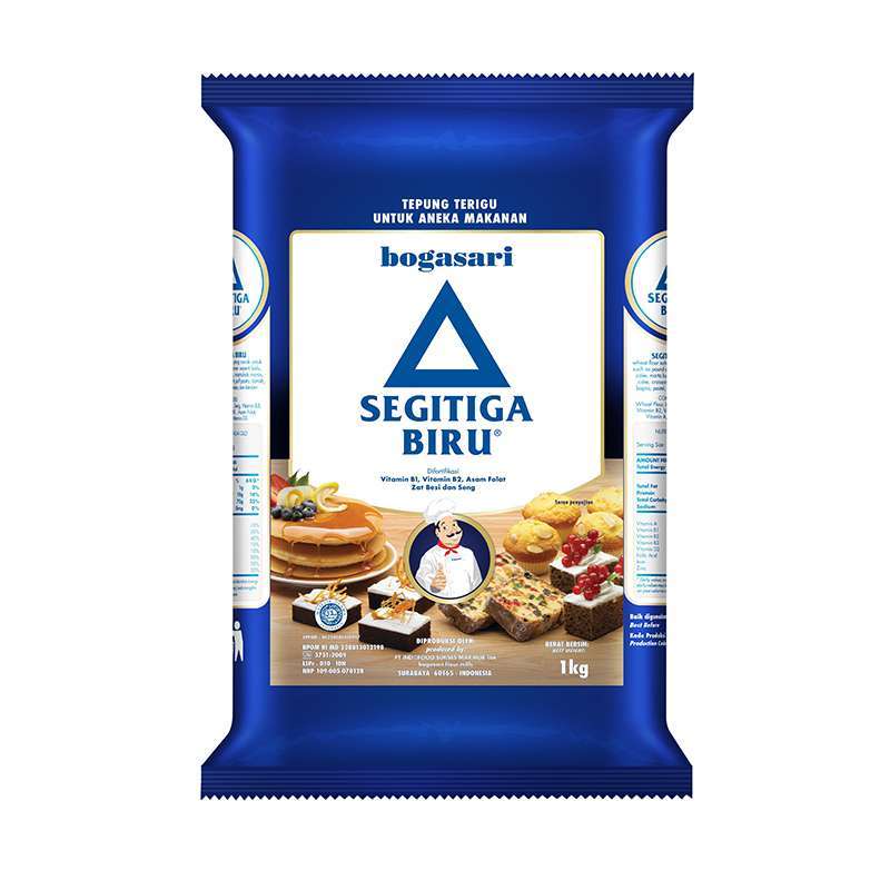 

Bogasari Segitiga Biru Tepung Terigu [1 kg]