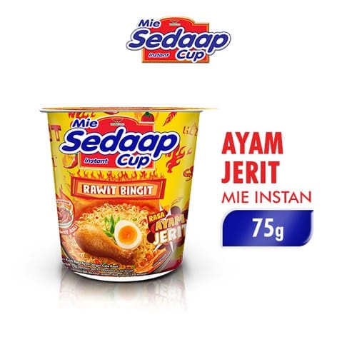 

Mie Sedap Cup Rasa Ayam Jerit