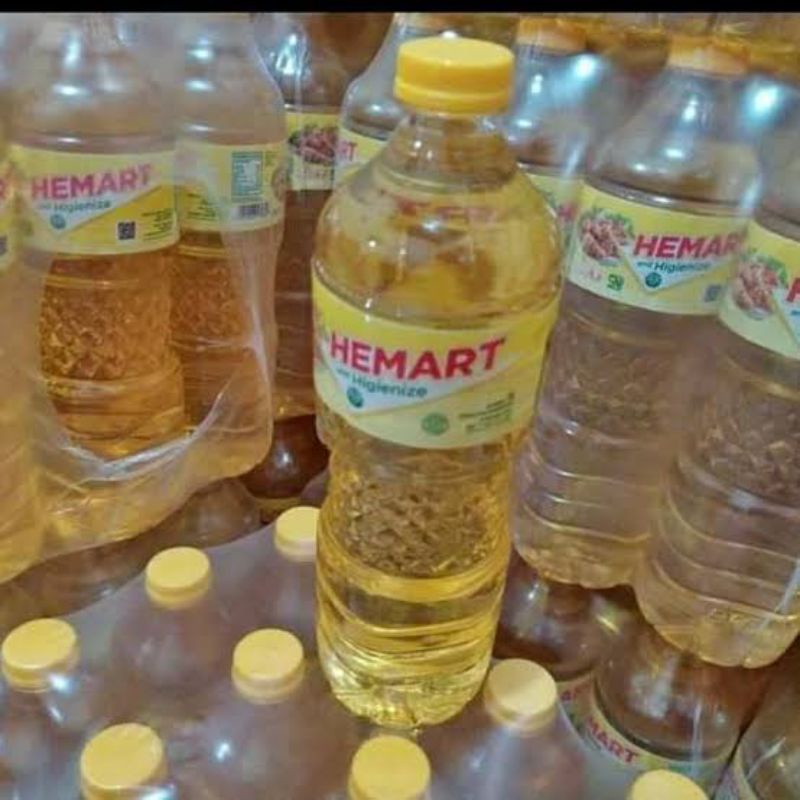 

Minyak Goreng Hemart 1Liter botol (12pcs)