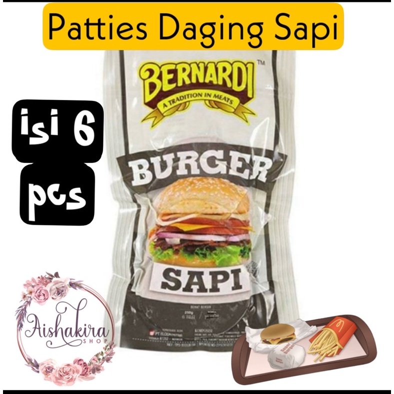 Bernardi burger sapi