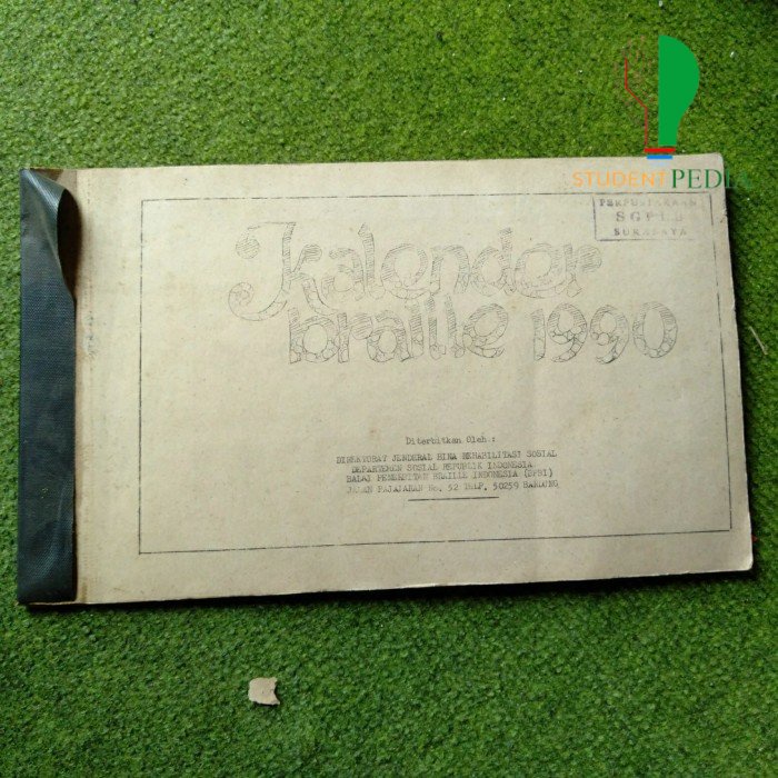 

[Original] - Kalender Braille 1990
