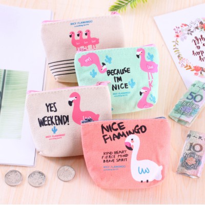 ⭐️𝐈𝐇𝐒 𝟎𝟐𝟑 𝐋𝐚𝐦𝐩𝐮𝐧𝐠⭐️Dompet Koin Wanita Pouch Mini Flamingo Coin Purse