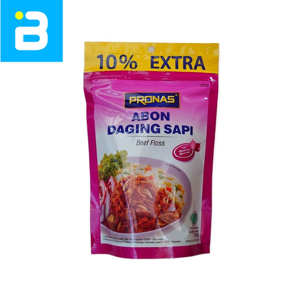 

Pronas Abon Daging Sapi Bawang Goreng 110 G