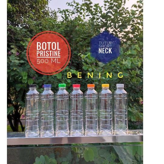 ☄ Botol Plastik 500 ml SN Isi 100 FREE KARDUS /  Botol Pristine / Botol Almond / Botol AMDK ✥