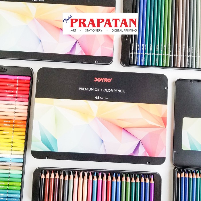 

Terlaris Joyko Premium Oil Color Pencil 36/48/72C Cp-Tc126 Pensil Warna