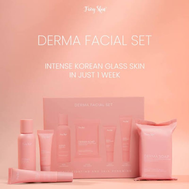ECER DERMA FACIAL SET KEMASAN TERBARU