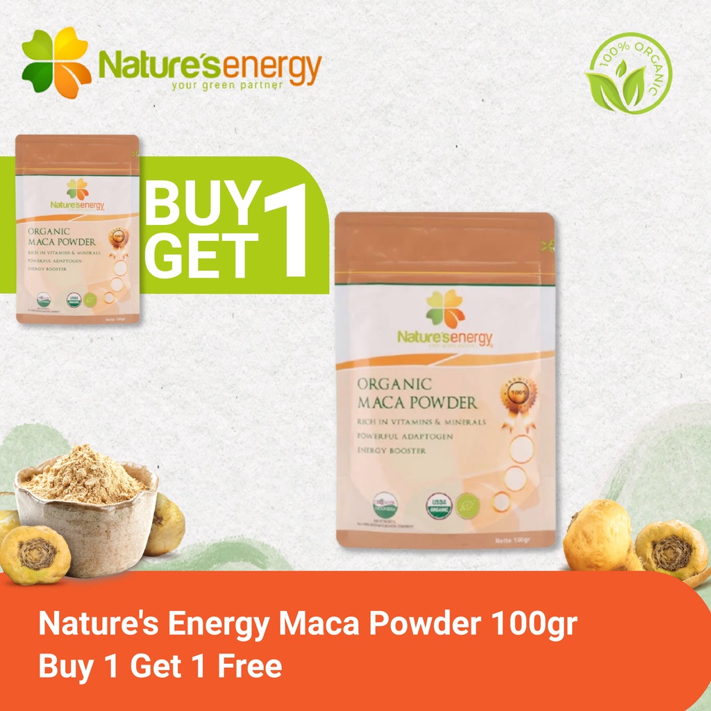 

Natures Energy Maca Powder 100 gr Buy 1 Get 1 Free