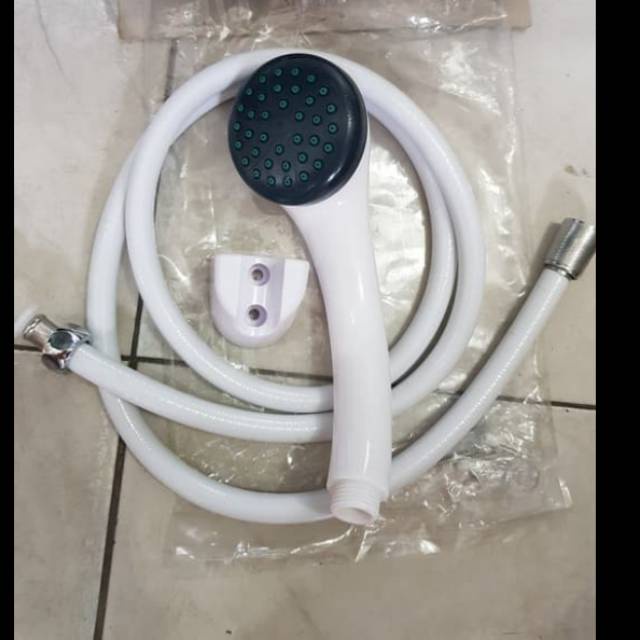 GRAVINO Hand shower kamar mandi plastik / shower kamar mandi gravino PVC Putih