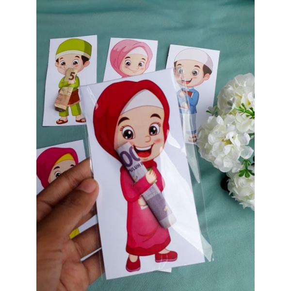 

(per 1 pack) Amplop lebaran peluk | amplop unik