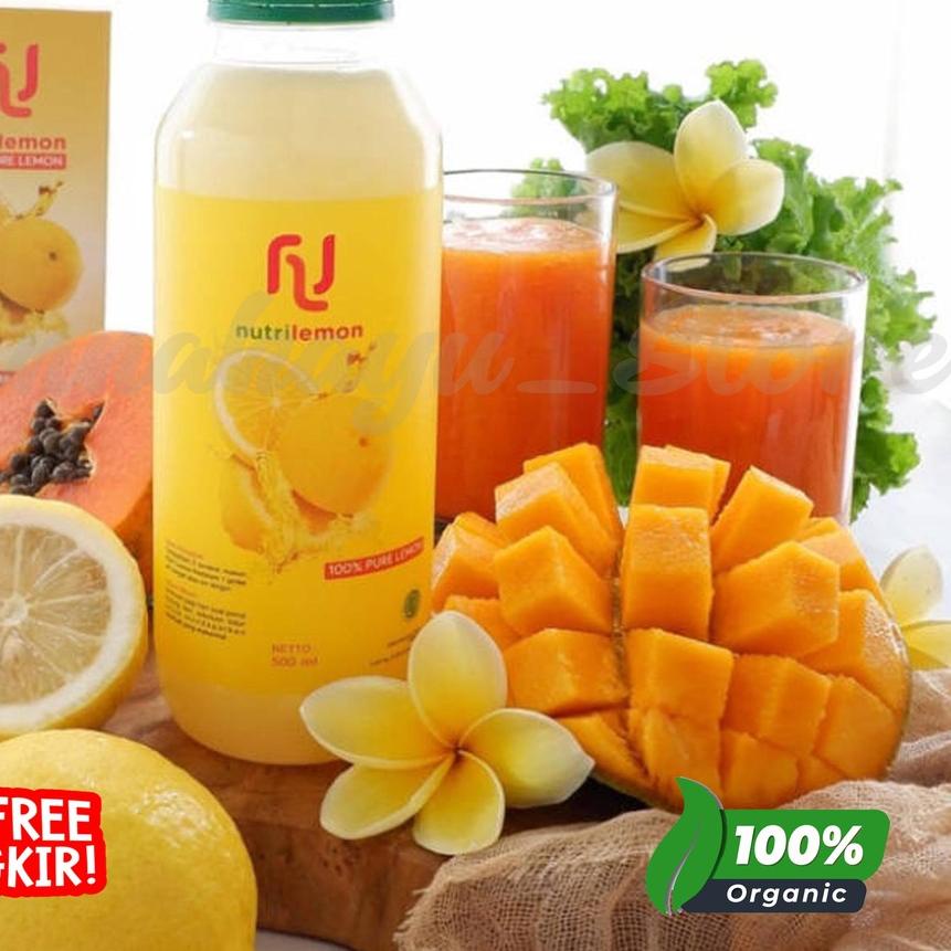 

♪ AIR LEMON ASLI NUTRI LEMON NUTRI LEMON 100% LEMON MURNI Tanpa Pemanis buatan ◌