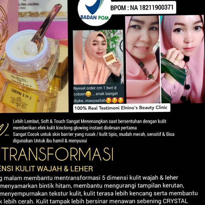 ♜ POWER CRYSTAL LIFT CREAM 2in1 ELNINO'S BEAUTY CLINIC  ☂