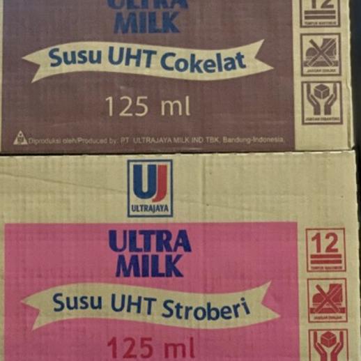 

✵ Susu ULTRA MILK 125 ML ALL VARIAN / DUS ♖