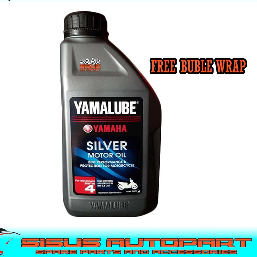 OLI YAMALUBE SILVER 0.8L / OLI YAMALUBE MOTOR BEBEK JUPITER Z VEGA ZR FORCE / OLI MOTOR BEBEK