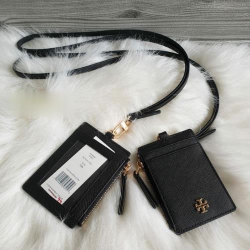 

Lanyard (100% Original) Branded Lanyard Id Card Holder Tb Logo Black - Hitam
