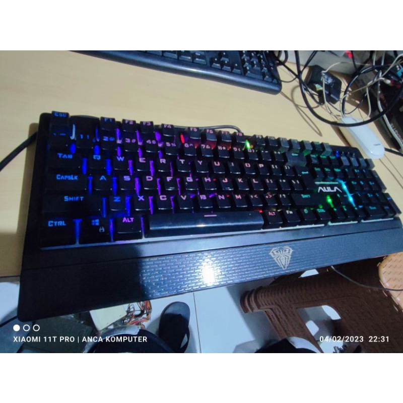 KEYBOARD MECHANICAL AULA S2018 Wing Of Liberty FULL RGB