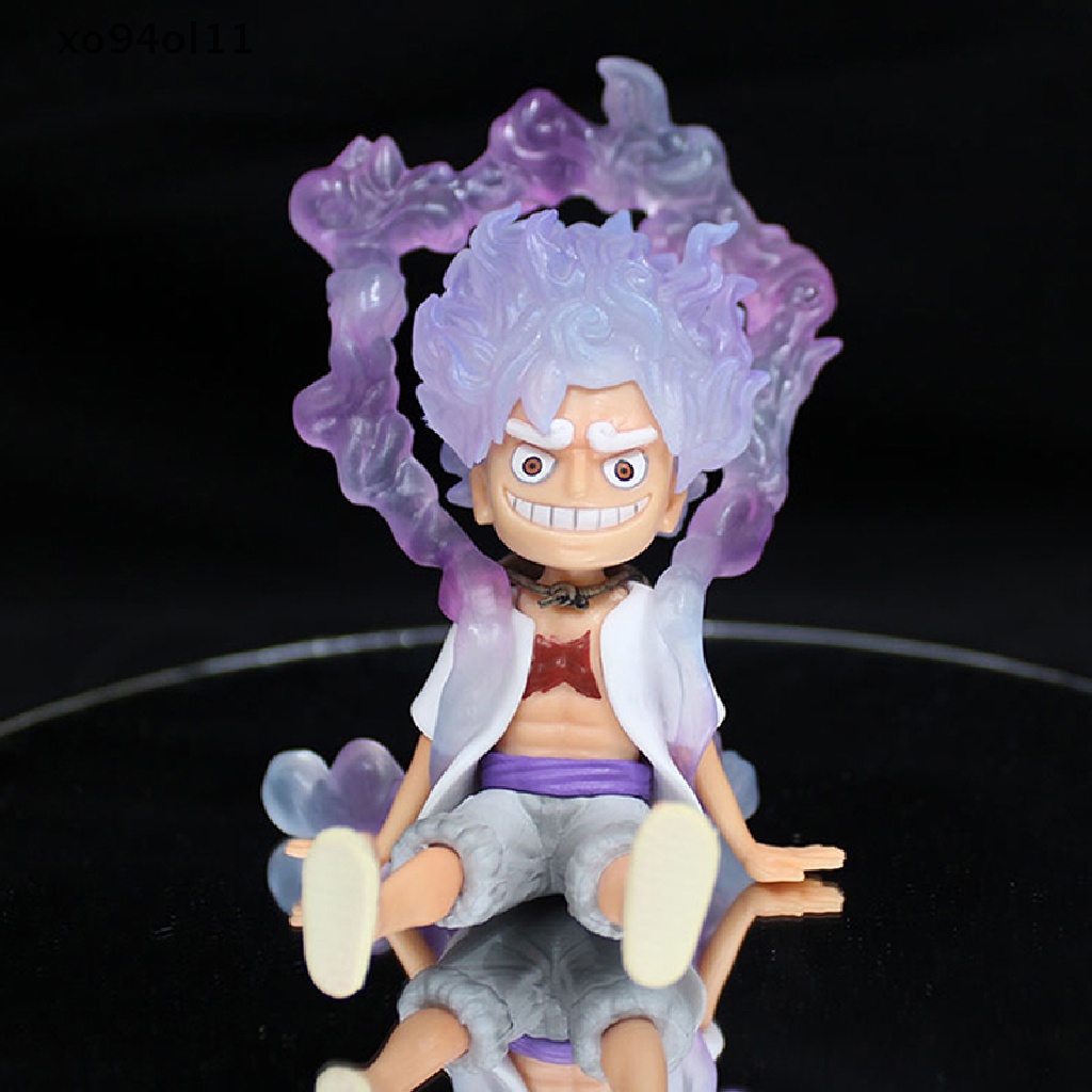 Xo 10cm One Piece Luffy Gear5 Tokoh Anime Dewa Matahari Nika Luffy Figure Patung OL