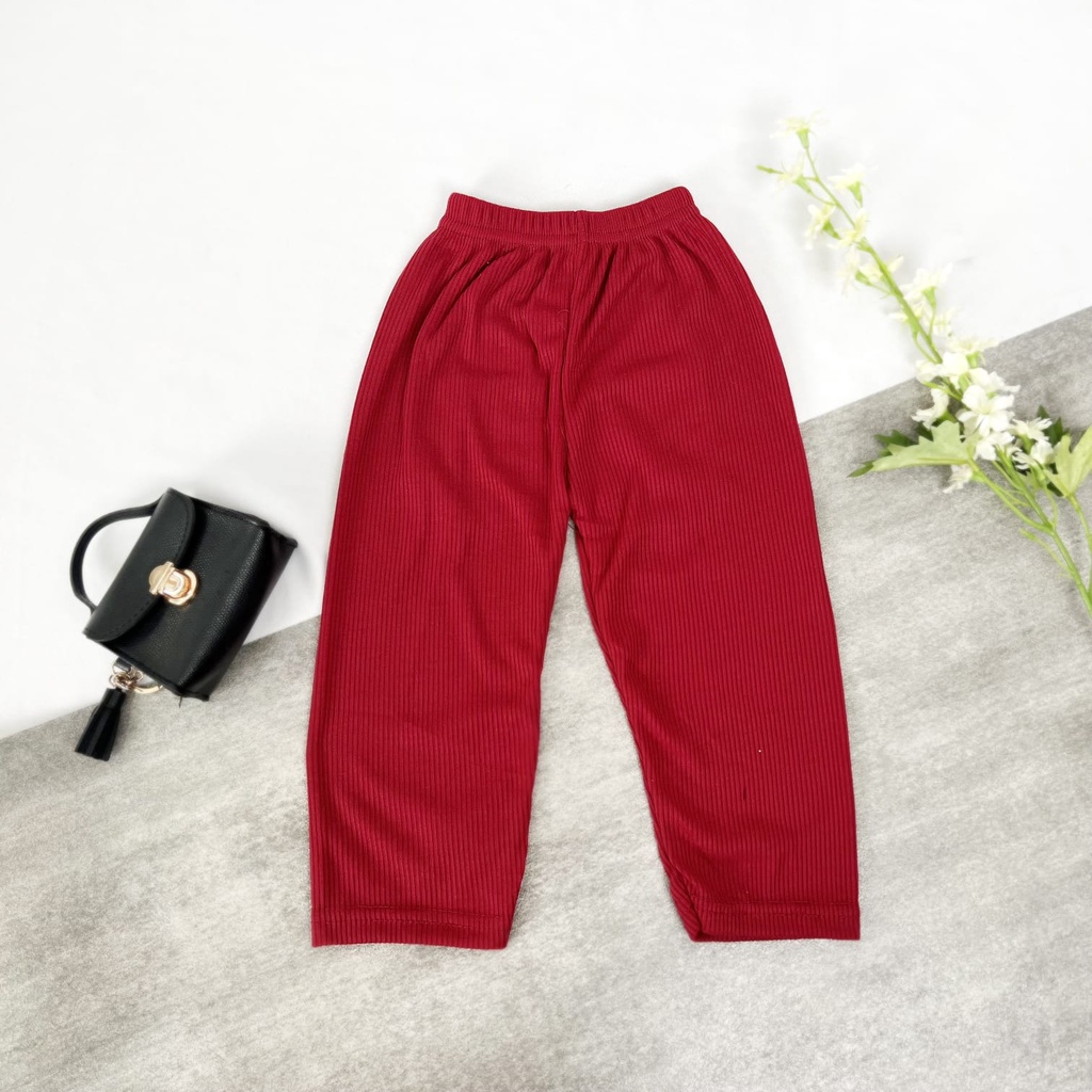 BEFAST- ZEC OOTD ANAK CELANA INEZ / Celana Anak Anata / Pakaian Anak-Anak Perempuan Terbaru / Celana Legging Anak Terlaris / Fashion Anak-Anak Kekinian / Outfit Jalan-Jalan Anak Perempuan / Celana Panjang Polos Termurah