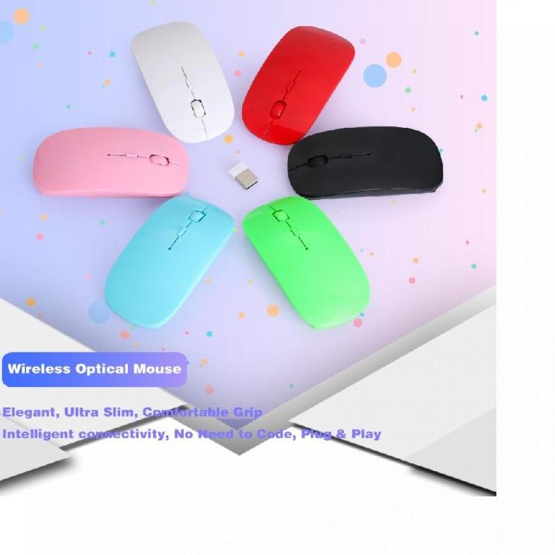 ☊ Wireless Mouse Super Slim M2 Unitech Resmi Postel ☏
