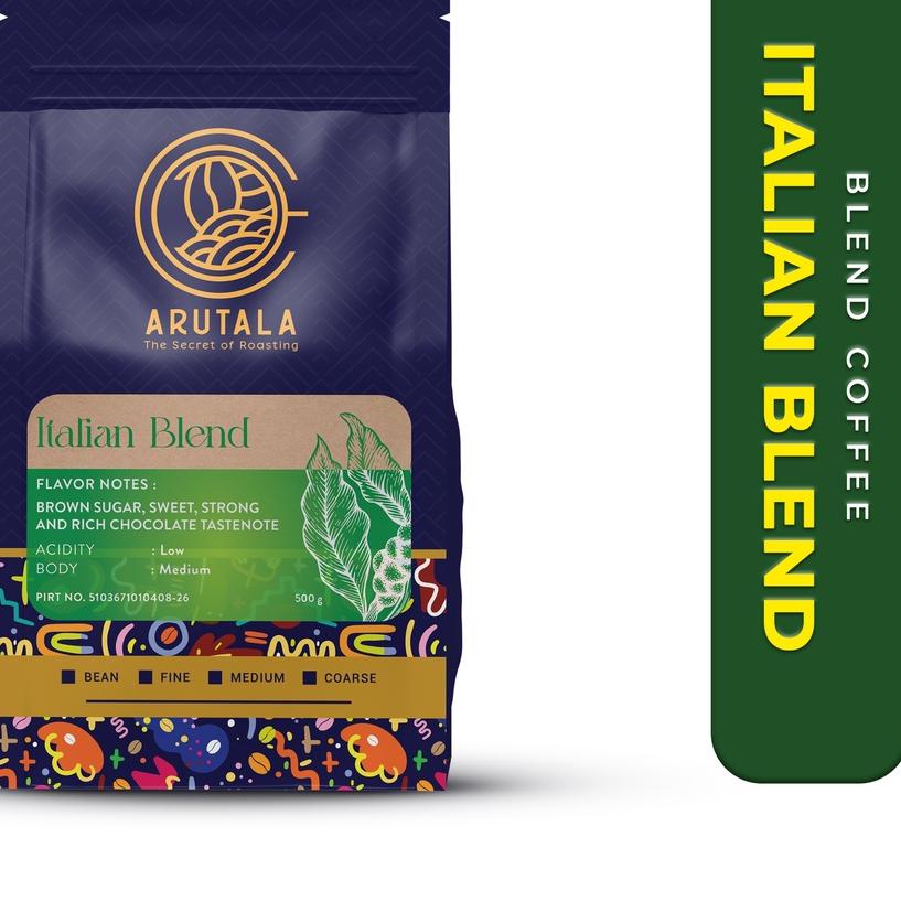 

☀ ARUTALA Kopi Italian Blend for Espresso 500 Gram ➽