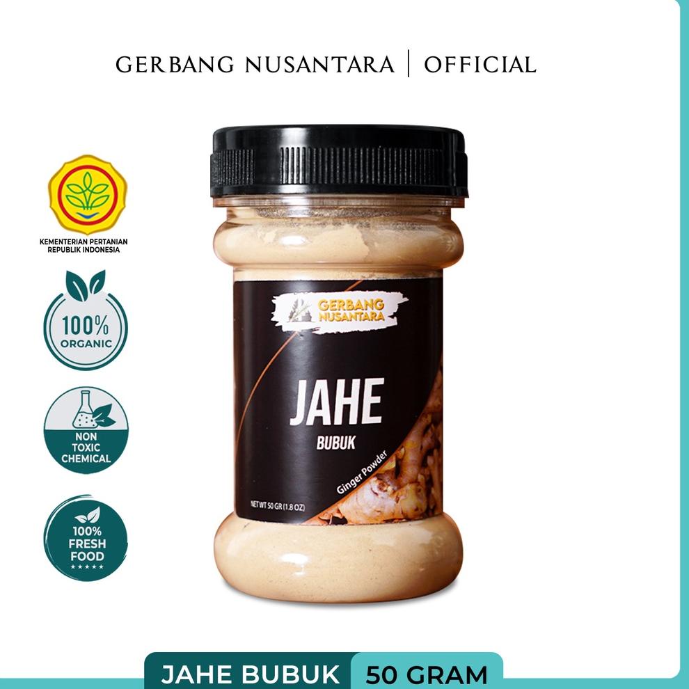 

F95 BUMBU DAPUR JAHE BUBUK- REMPAH GERBANG NUSANTARA- BUBUK GINGER POWDER 50gr RESTOCK ㆇ