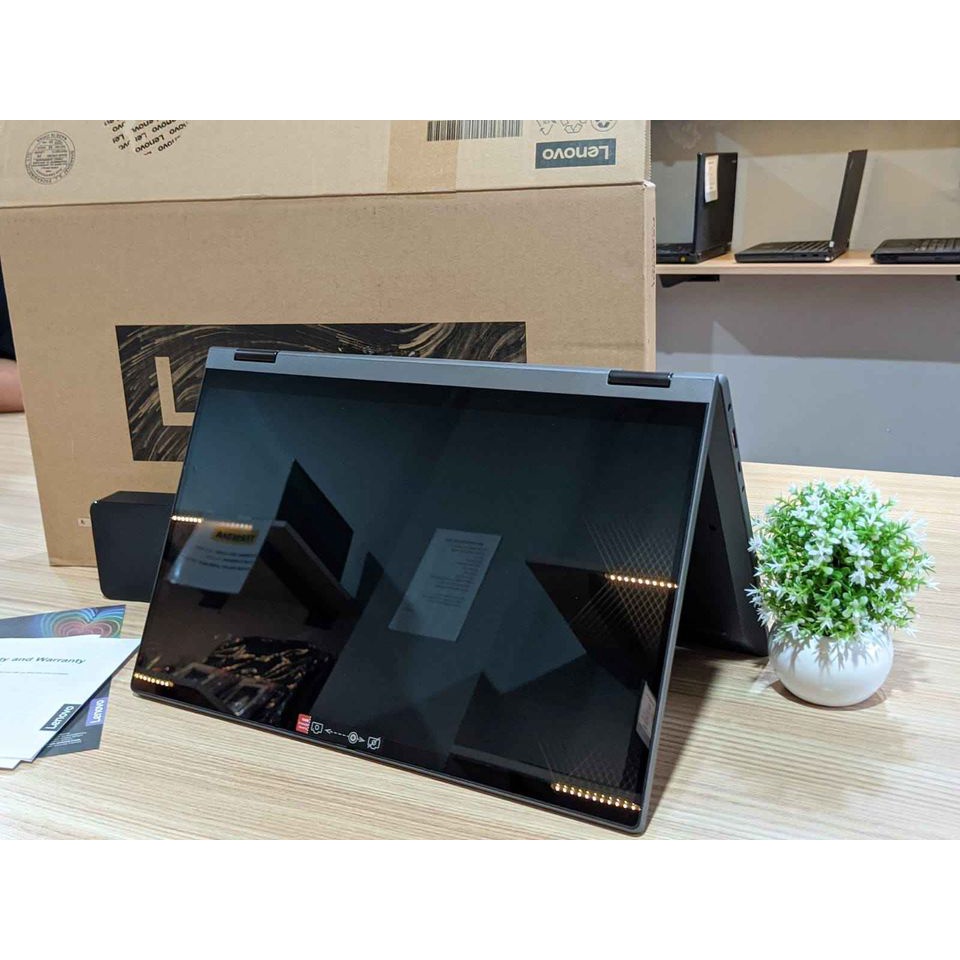 LENOVO IDEAPAD FLEX 5 TOUCHSCREEN INTEL I3 GENERASI 11 RAM 4GB SSD 128GB MURAH 6 JJUTAAN