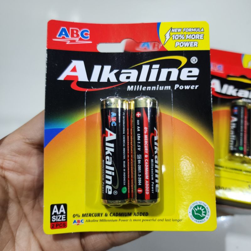 Baterai Alkaline A2 Dan A3 Dan Baterai Kotak 9 Volt