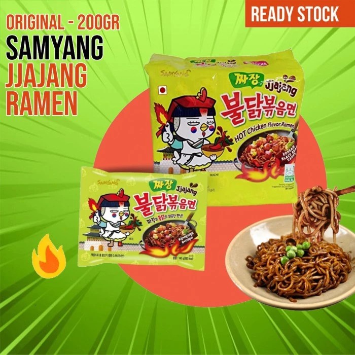 

(ORI) Samyang Hot Chicken Ramen JJAJANG (Black Bean)
