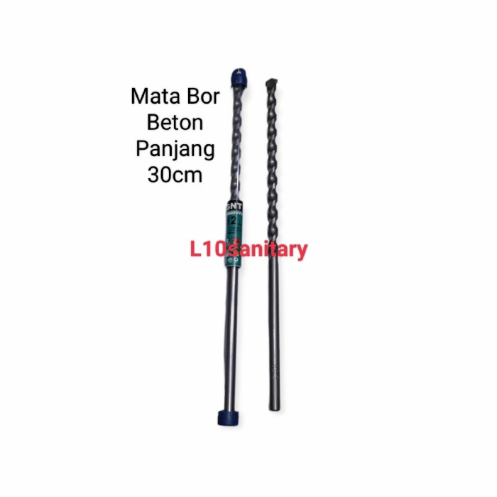 Matabor Mata Bor Beton Panjang / Mata Bor Tembok Panjang 30Cm / 12" Inch