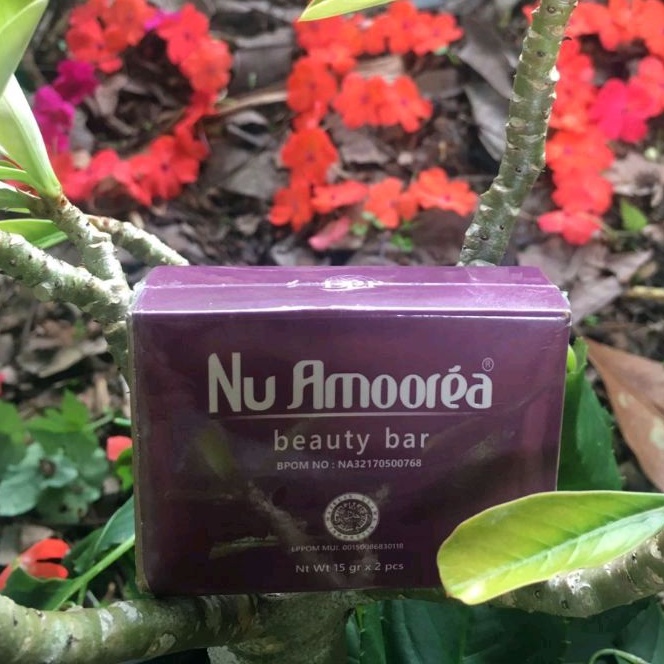 Nu Amoorea Beauty Bar 30g (segel) isi 2 pcs beauty bar , 1 pcs 15g