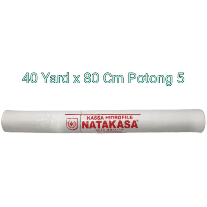 Kasa Gulung Besar 20 30 40 Yard x 80 Cm Hidrofil Kasa Perban