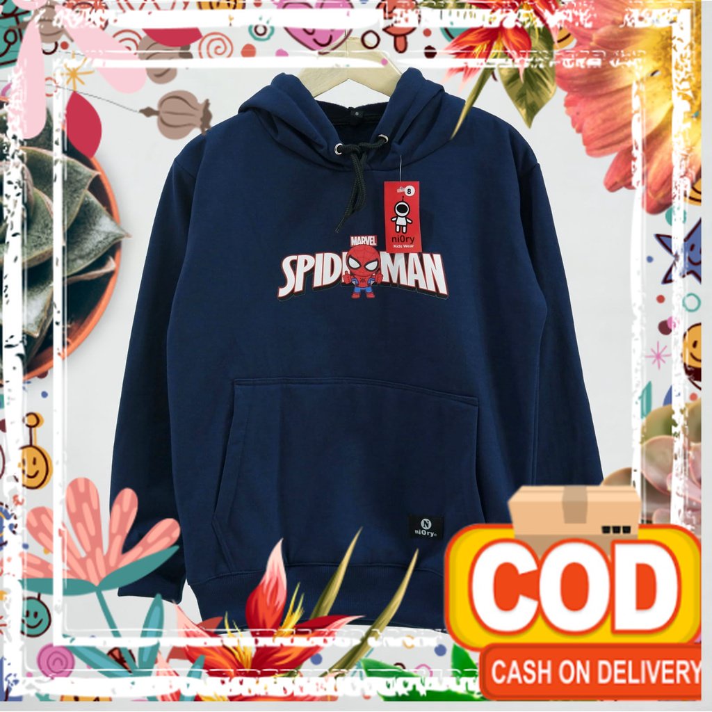Sweater Jaket Hoodie Astronot Anak Laki Laki Cowok Usia 6 7 8 9 10 11 Tahun Bahan Fleece Tebal / gem